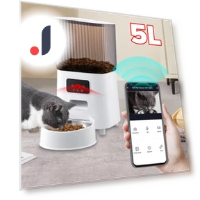 Automatic Pet Feeder with Camera — Automatic Feeders, Happy World Electronics