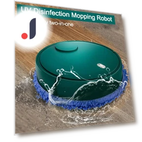 Automatic Robot Vacuum for Dry and Wet Cleaning 2 in 1 — Smart Cleaning Robots, Marathon