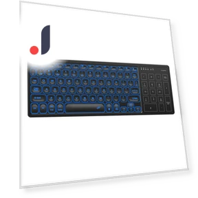 Bluetooth Wireless Keyboard with Touchpad and Backlight — Keyboard Cases, SeenDa