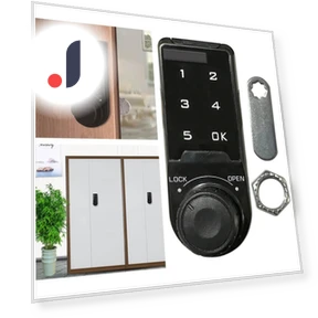Electronic Password Door Lock with Touch Screen — Locks, Home Renovation