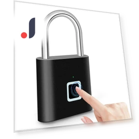 Fingerprint Lock with USB Charging — Locks, ZJM Mall