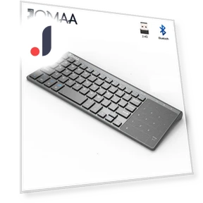 Slim 2.4G Wireless Keyboard with Touchpad — Keyboards, Bellatrix