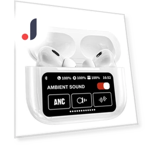 Touch Screen ANC Wireless Earbuds — In-Ear Headphones, Junmaocun