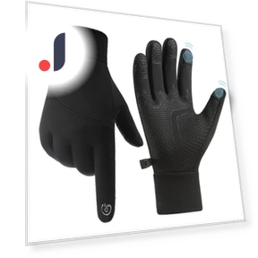 Winter Thermal Cycling Gloves — Gloves & Mittens, Super Talent