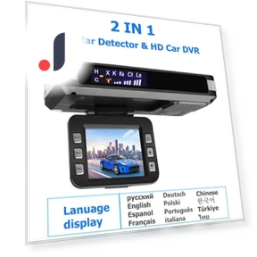 170-Degree Flow Radar Detector Car Dash Cam — Radar Detectors, Cars Auto Home