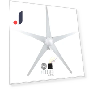 5-Blade Wind Turbine Power Supply — Solar Charging Solutions, Canaryy