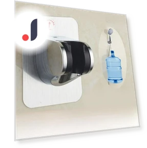 Adjustable Shower Head Holder — Fixed, AI Supermarket