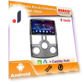 Android Carplay Multimedia GPS Player — Stereo Receivers, Reakosound