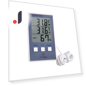 Aquarium Thermometer and Humidity Meter with Dual Display Temperature — Thermometers, Apex Gear