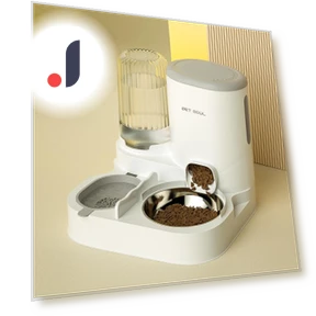 Automatic Feeder and Water Bowl — Feeding Supplies, AI Supermarket