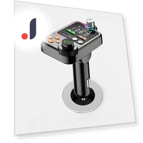 Bluetooth Car Charger with MP3 Player — Phone Accessories, AI Supermarket