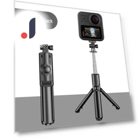 Bluetooth Selfie Stick with Tripod and Remote Control — Selfie Sticks, AI Supermarket