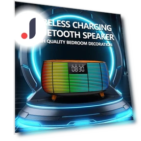 Bluetooth Speaker with Wireless Charging — Portable Audio, Your Warm Home