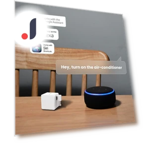 Button Pusher Robot — Push Buttons, White Dream