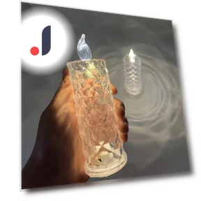 Crystal LED Table Lamp — Desk & Table Lighting, Refreshing Home