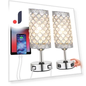 Crystal Touch Control Desk Lamp — Study & Desk Lighting, TOMTOP JMS