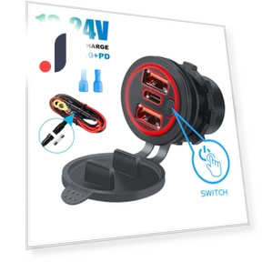 Dual QC 3.0 + PD Car Charger — Chargers, Cars Auto Home
