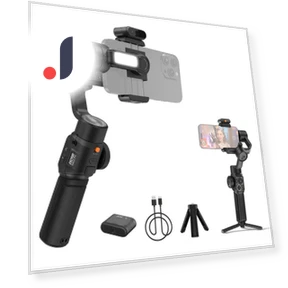 Handheld 3-Axis Stabilizer for Phone Vlog Gimbal — Steady Shots, Zhiyun