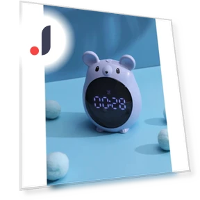 Kawaii Digital Alarm Clock — Alarms & Clocks, Binchi Lighting Appliances