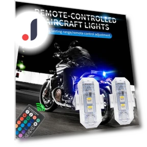LED Warning Mini Signal — Vehicle Safety Signals, AutomobileMotorcycleParts