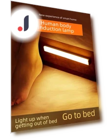 Magnetic LED Strip Night Light with Motion Sensor — LED Strips, AI Market