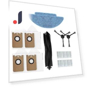 Main Brush and Side Brushes Set — Accessories, Women Clothing with Heart