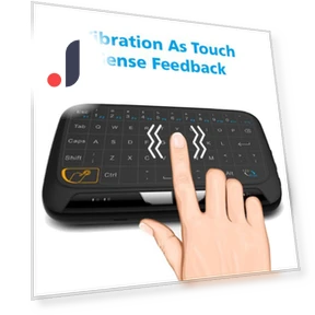Mini Wireless Touch Keyboard Air Mouse — Keyboards, Comfort Homeware