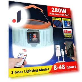 Portable LED Emergency Light with Mobile Charging — Flashlights, AI Supermarket