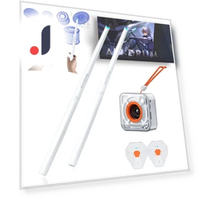Portable Somatosensory Electronic Drum Kit — Drum Machines, homelight