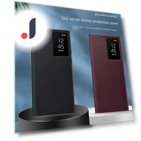 Protective Case with Smart Window and Flip-Free Sleep Function — Phone Accessories, AI Supermarket