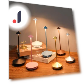 Rechargeable Table Lamp — Desk & Table Lighting, Cosy Homes