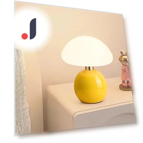 Scandinavian LED Touch Desk Lamp — Desk & Table Lighting, Cosy Homes