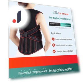 Self-heating Shoulder Belt Shirt Back Cape Warm Vest — Rehabilitation & Therapy Equipment, AI Supermarket