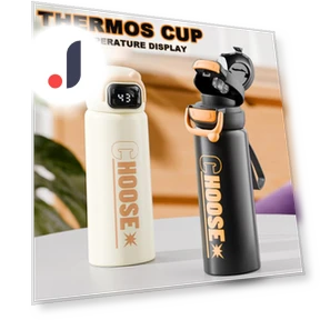 Smart Coffee Cup with LED Temperature Display — Beverage Warmers, Fancy Homeware