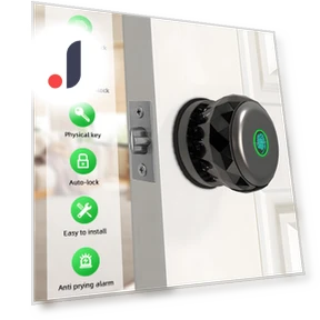 Smart Door Handle 3 in 1 — Locks, Neoglint
