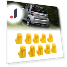 Smart Fortwo underbody trim clamp mounting parts — Car Essentials, Ahri