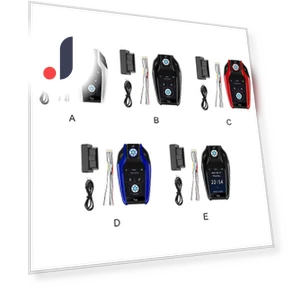 Smart LCD Remote Control Car Key — Keyless Entry, Auto Accessories Home