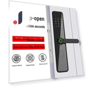 Smart Lock with Fingerprint and Password — Padlocks & Hasps, Apex Gear