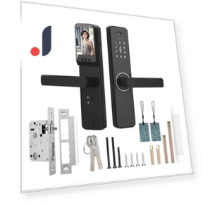 Smart Lock with Wide-Angle Camera and Smart Doorbell — Smart Home Security, 3d printing machine