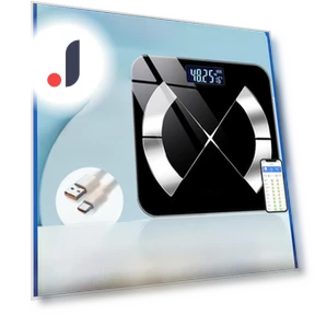 Smart Rechargeable Body Fat Scale — Body Composition Analysis, Purely Nest