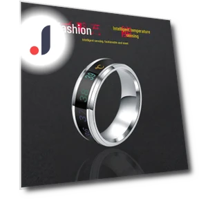 Smart Ring with Temperature Sensor — Smart Rings, 16Double8