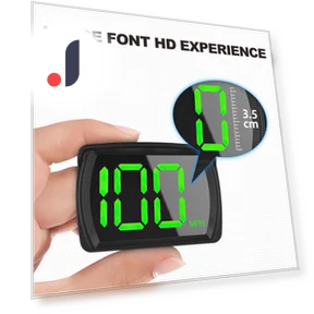 Smart Speedometer Plug and Play MPH Reminder Meter Digital Head Up Display — Speedometers, Auto Accessories Home