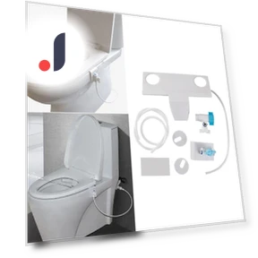Smart Toilet Bidet Sprayer Set — Brushes & Holders, Seahorse Home