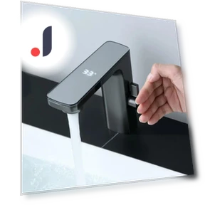 Smart Touch Faucet with Digital Display — Smart-Touch Kitchen Faucets, Seahorse Home