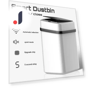 Smart Trash Bin — Kitchen Cans, Luminaire Lighting Mall