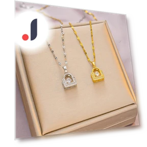 Smart Zirconium Pendant Necklace — Smart Jewelry, DH Yan
