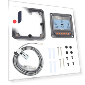 Solar Charge Controller with LCD Display — Power Management, Canaryy