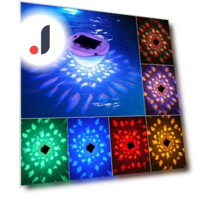 Solar Rechargeable Pool Light — Outdoor Light Projectors, baihe