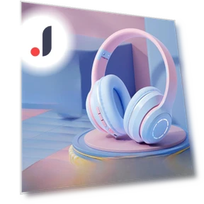 Stylish Foldable Wireless Bluetooth Headset — Headsets, AI Supermarket