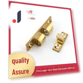 Thickened Copper Ball Touch Door Lock — Catches, AI Supermarket